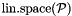 $\linspace(\cP)$