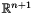 $\Rset^{n+1}$