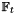 $\mathbb{F}_t$