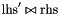 $\mathrm{lhs}' \relsym \mathrm{rhs}$